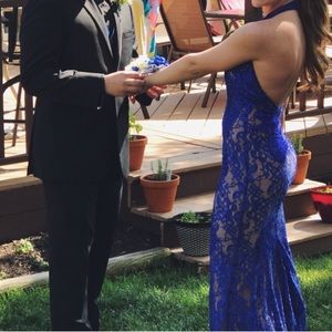 blue prom dress—PRICE DROP!!